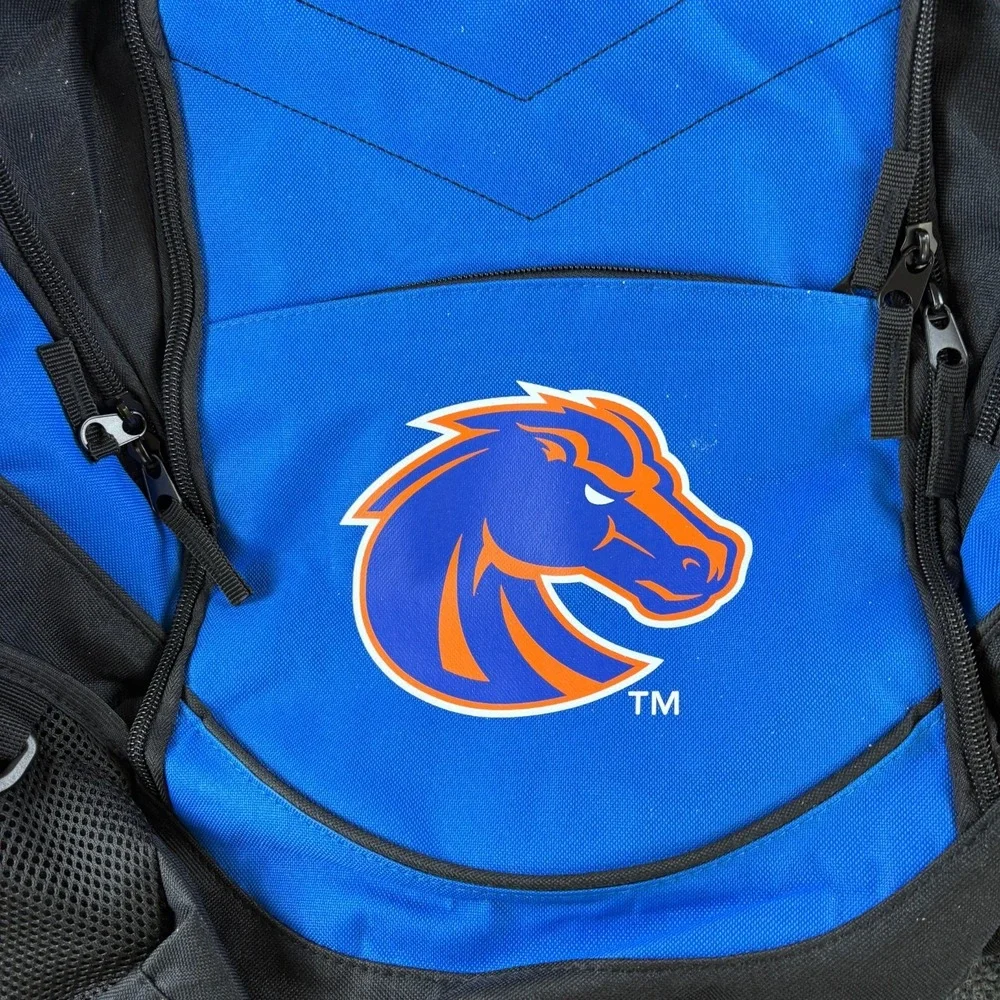 Broad Bay Boise State Broncos Football NCAA Laptop Backpack Bag Unisex Blue